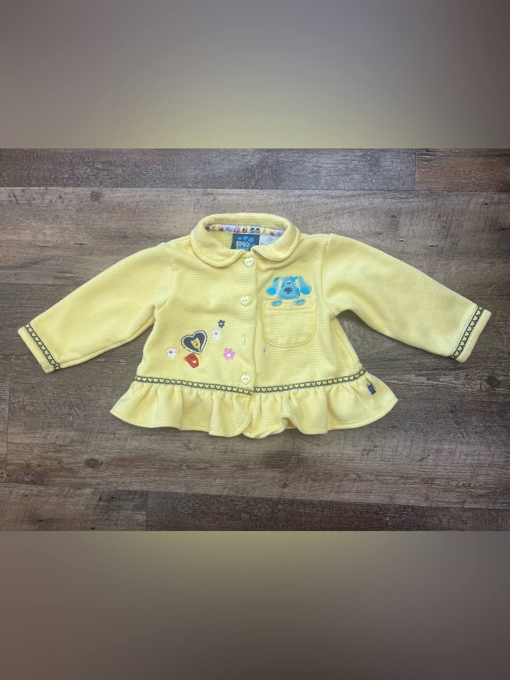Vintage blues clues sweater